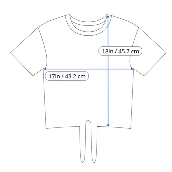 Japna Button Front Tie Bottom Cropped Top Womens Size Small Blue Chambray - Picture 3 of 5